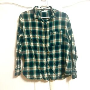 Primark Plaid Flannel Button Up